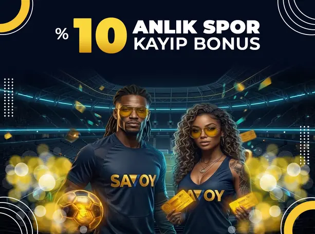 %10 Anlık Spor Kayıp Bonus