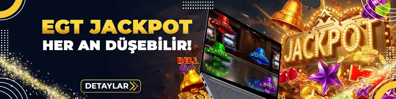 EGT jackpot her an