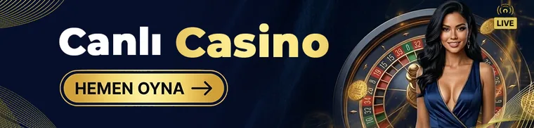 Canlı Casino bölümü